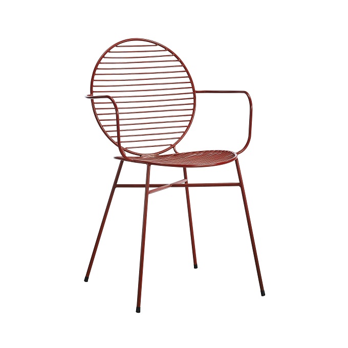 Stackable wire chair