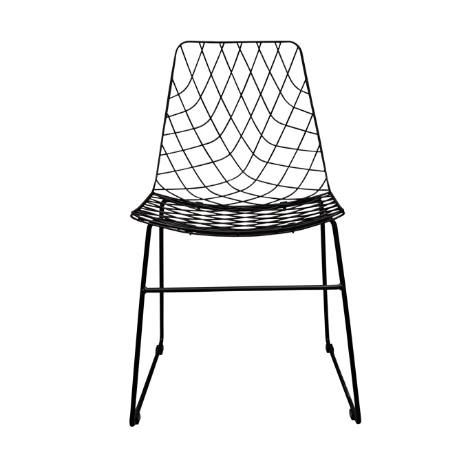 metal chair