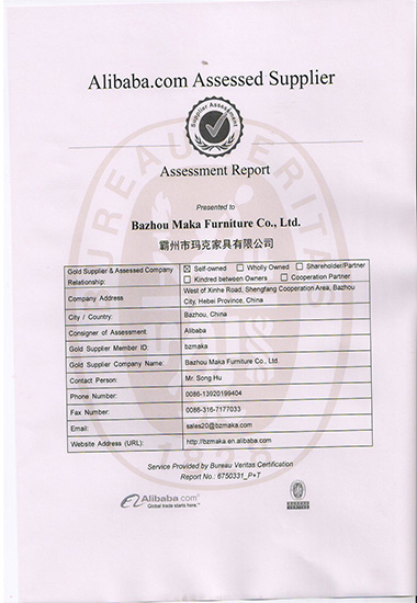 BV CERTIFICATE