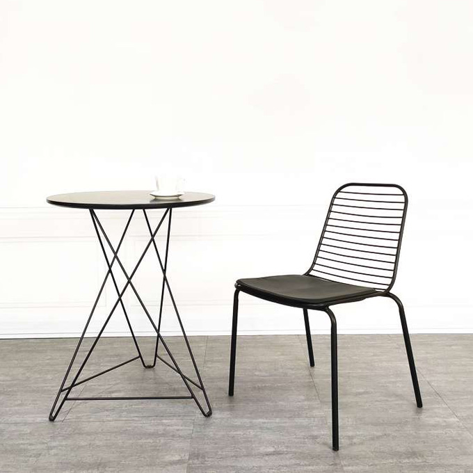 Hotel metal colorful chair