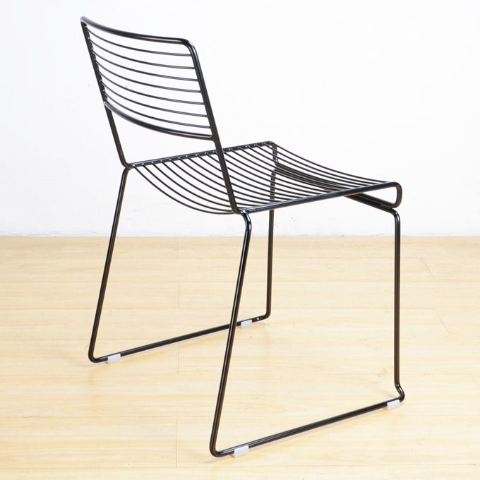 black metal chairs garden use