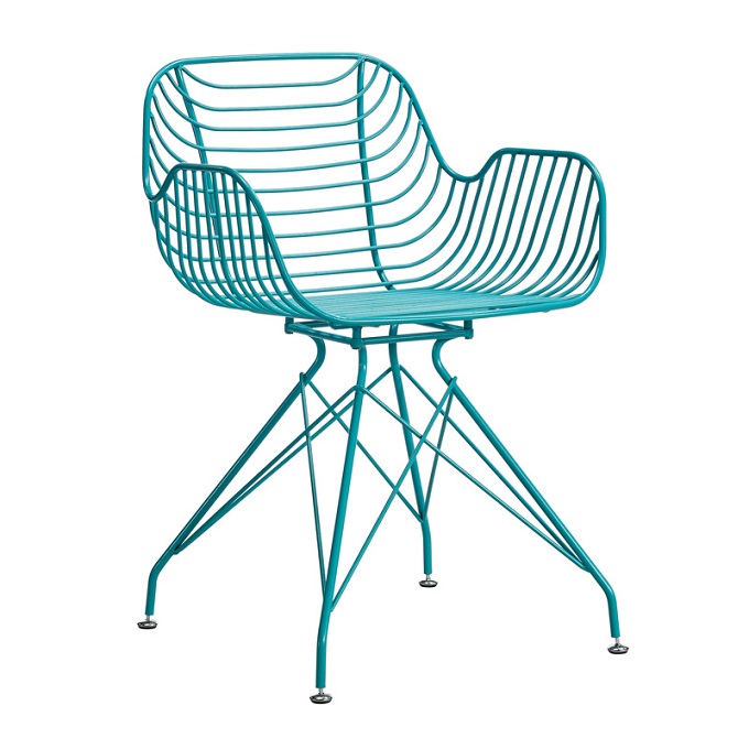 design metal wire chairs
