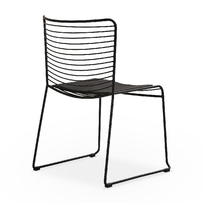 stackable wire chair