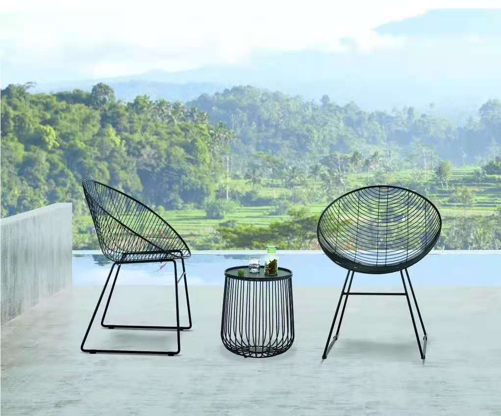 Outdoor  patio furniture patio table and patio chair sets