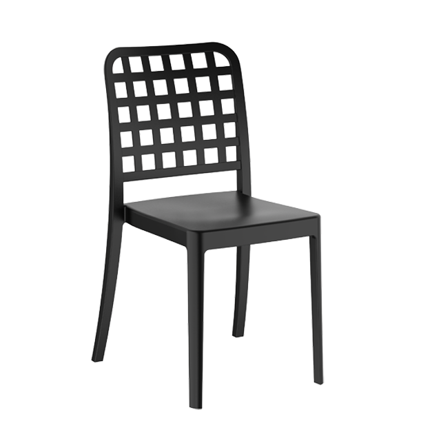 Plastic dining chairs