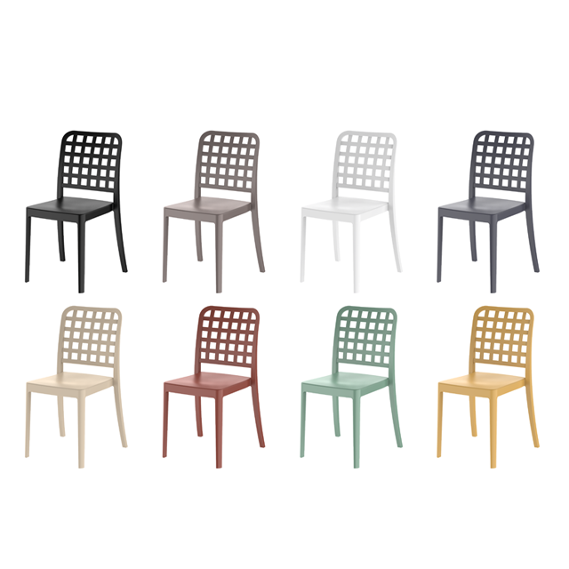 Plastic outdoor chairs