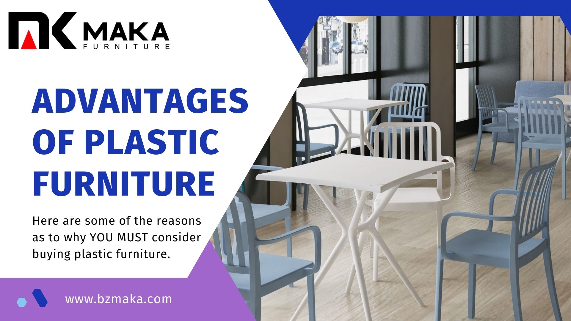 Advantages of Plastic Furniture bzmaka
