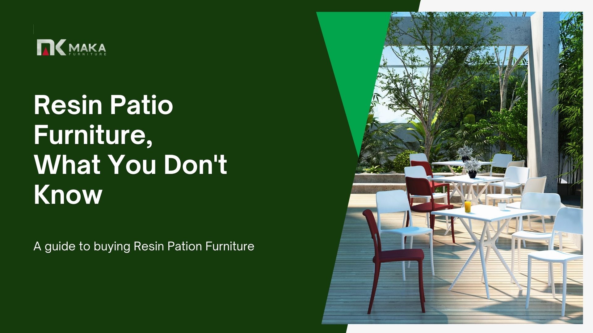 Resin Patio Furniture What You Dont Know
