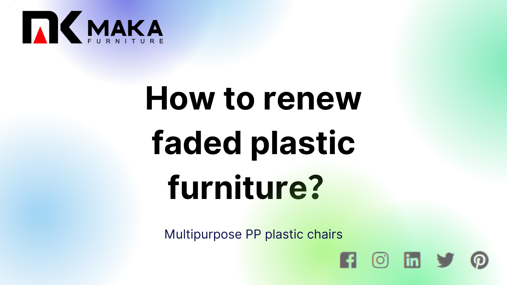 How To Renew Faded Plastic Furniture? bzmaka