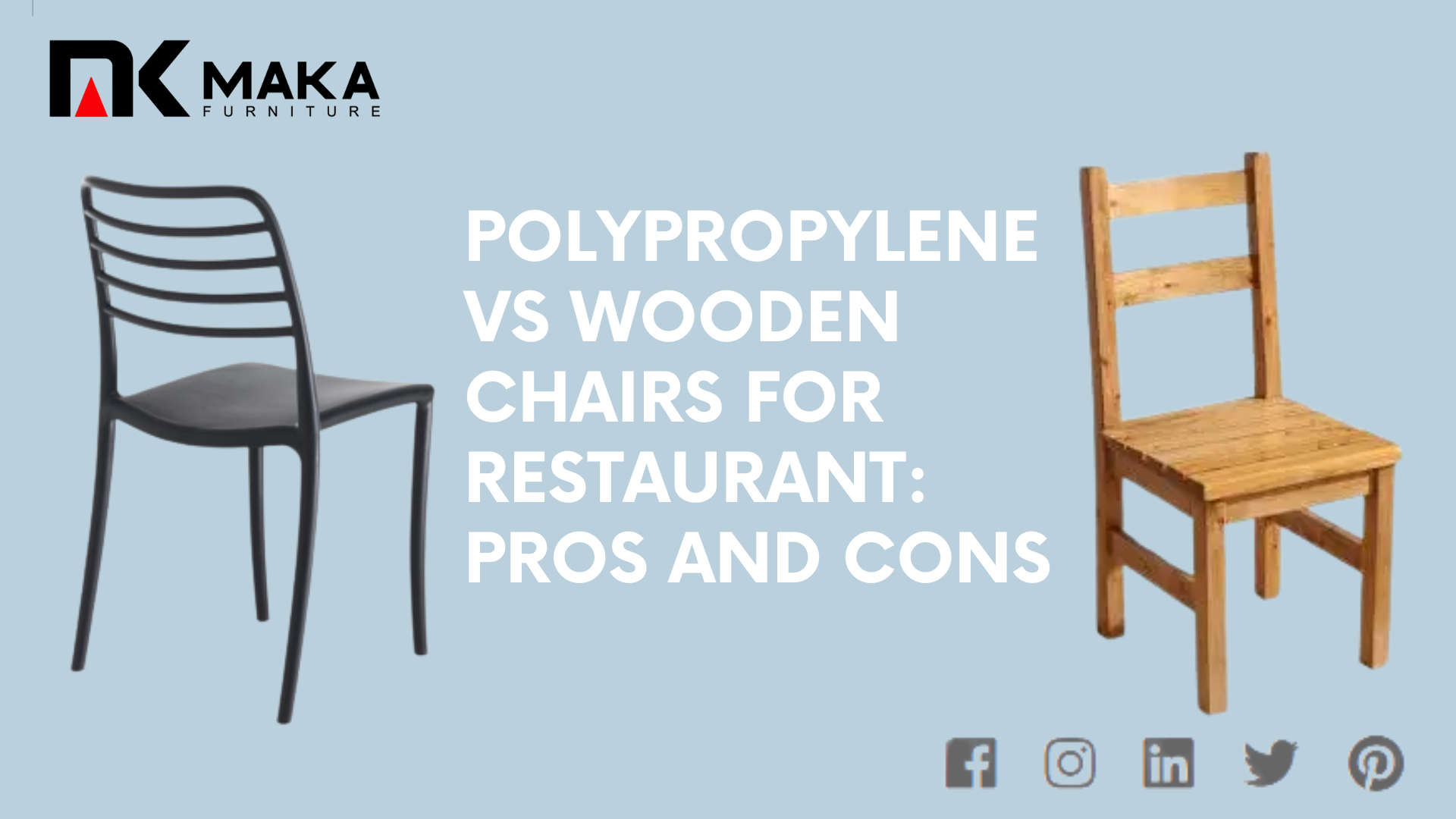 Polypropylene vs Wooden Chairs for Restaurant Pros and Cons
