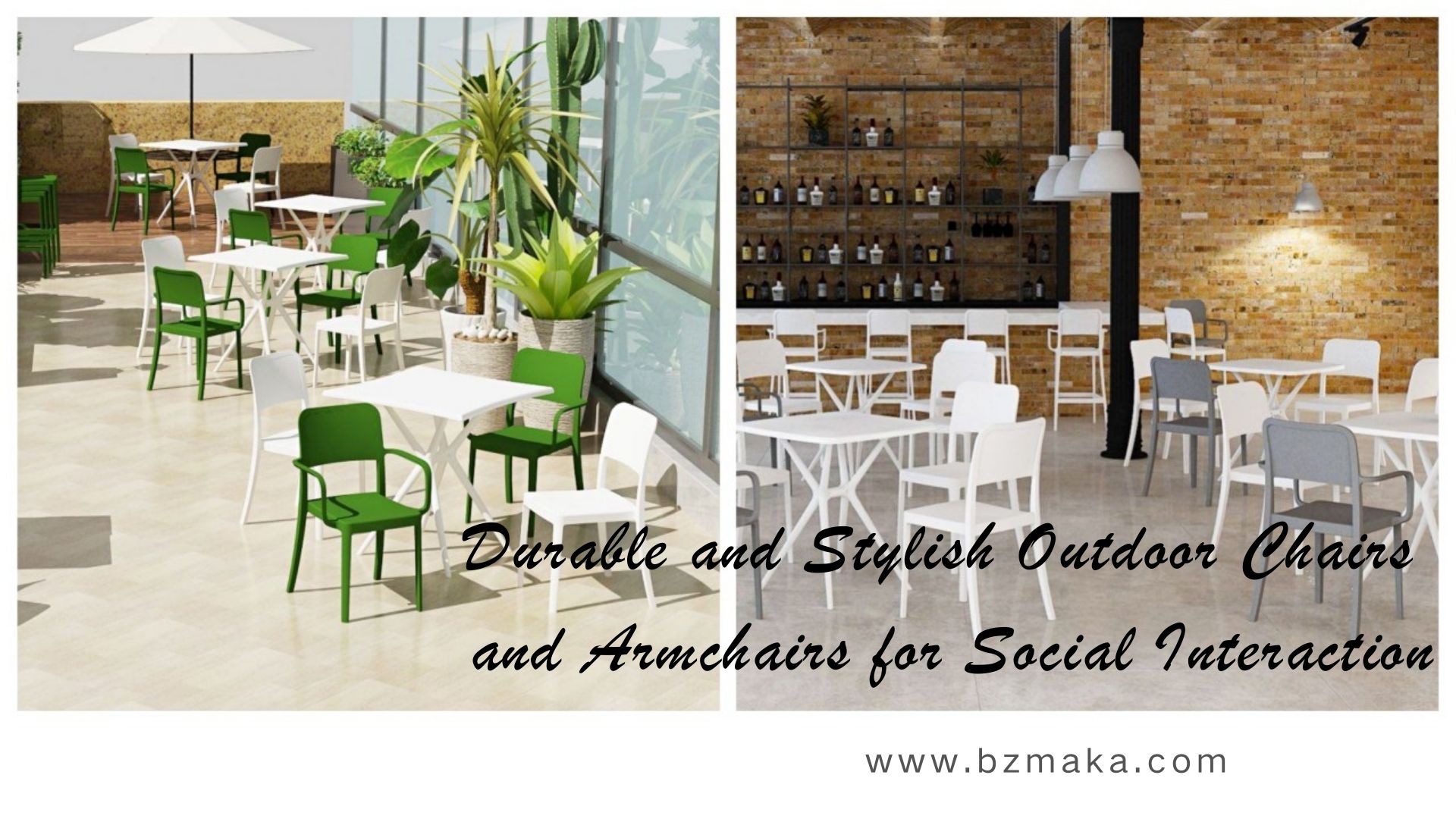Durable and Stylish Outdoor Chairs and Armchairs for Social Interaction