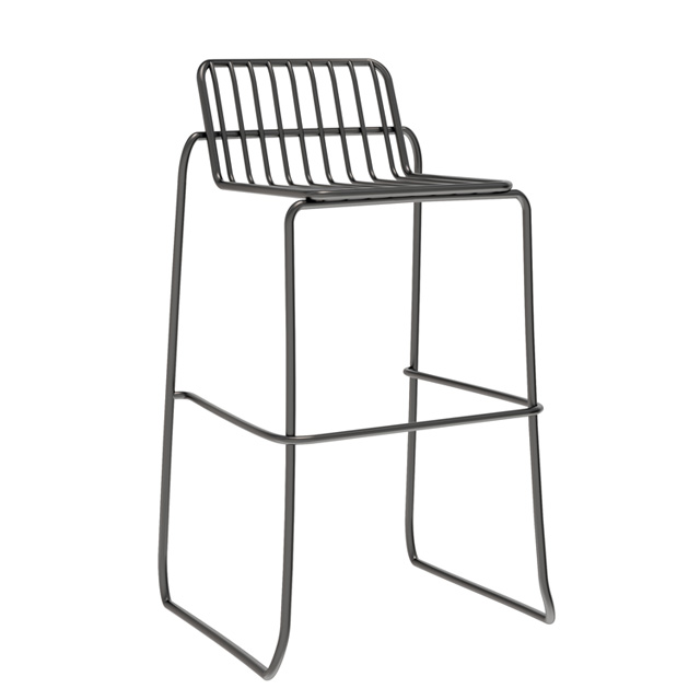 Alana Wire Iron Bar Chair 5066B