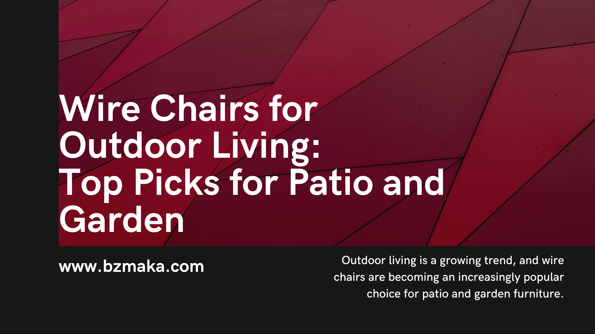 Wire Chairs for Outdoor Living Top Picks for Patio and Garden