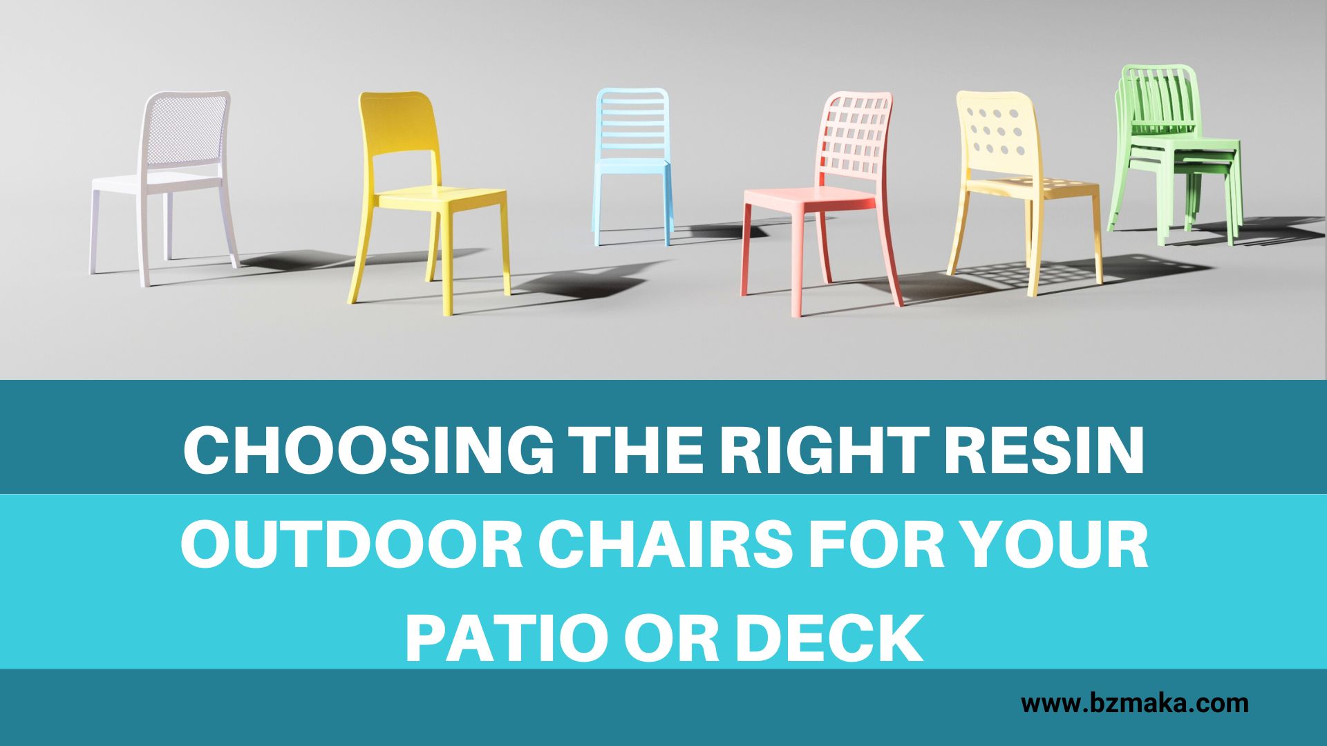Choosing the Right Resin Outdoor Chairs for Your Patio or Deck bzmaka