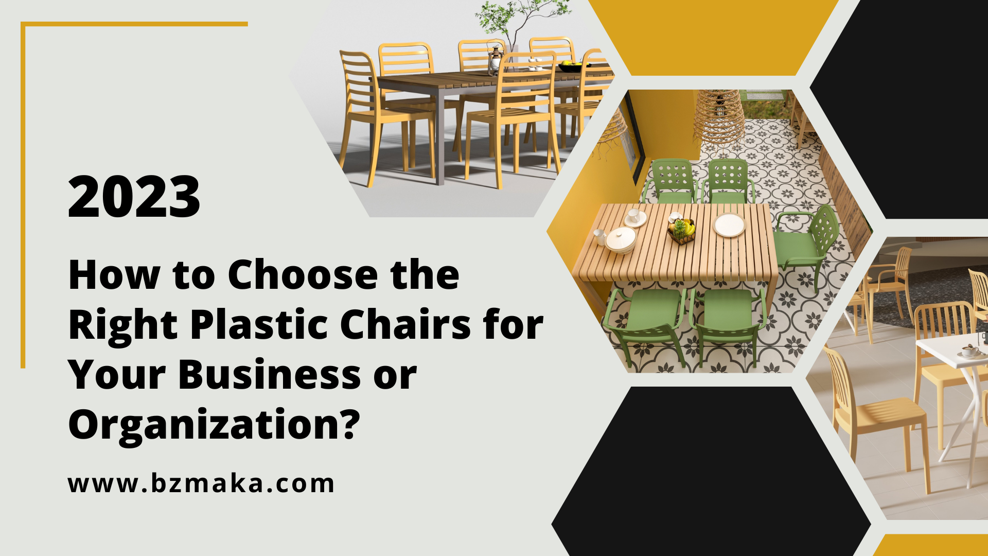 How to Choose the Right Plastic Chairs for Your Business or Organization