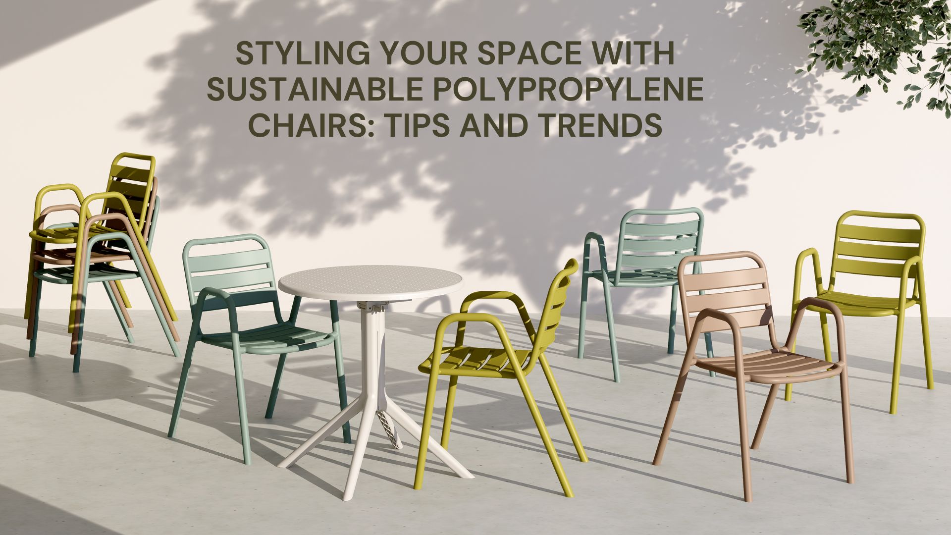Polypropylene Chairs in Hospitality A Study on Their Role in Restaurants and Cafes