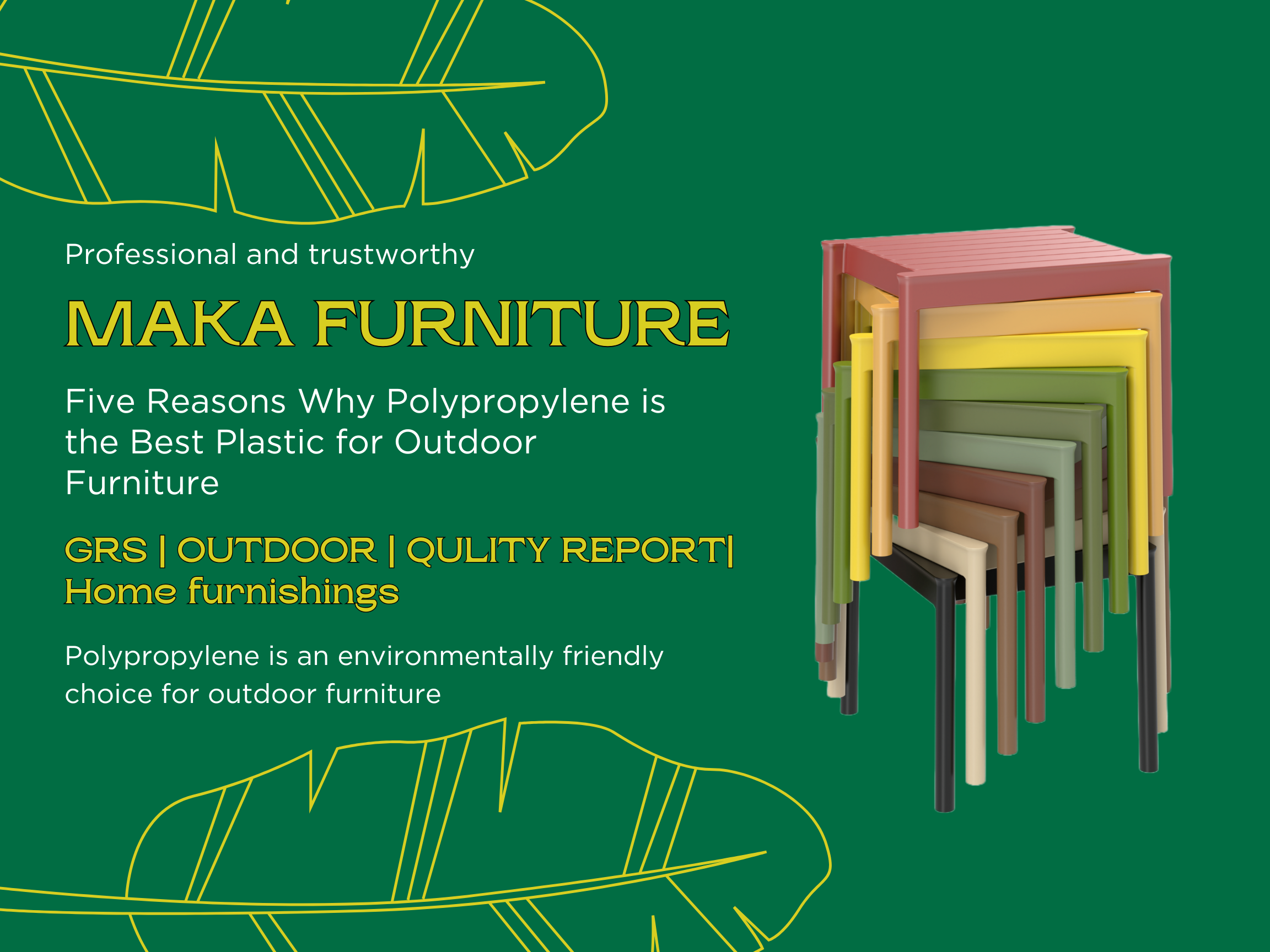 Five Reasons Why Polypropylene is the Best Plastic for Outdoor