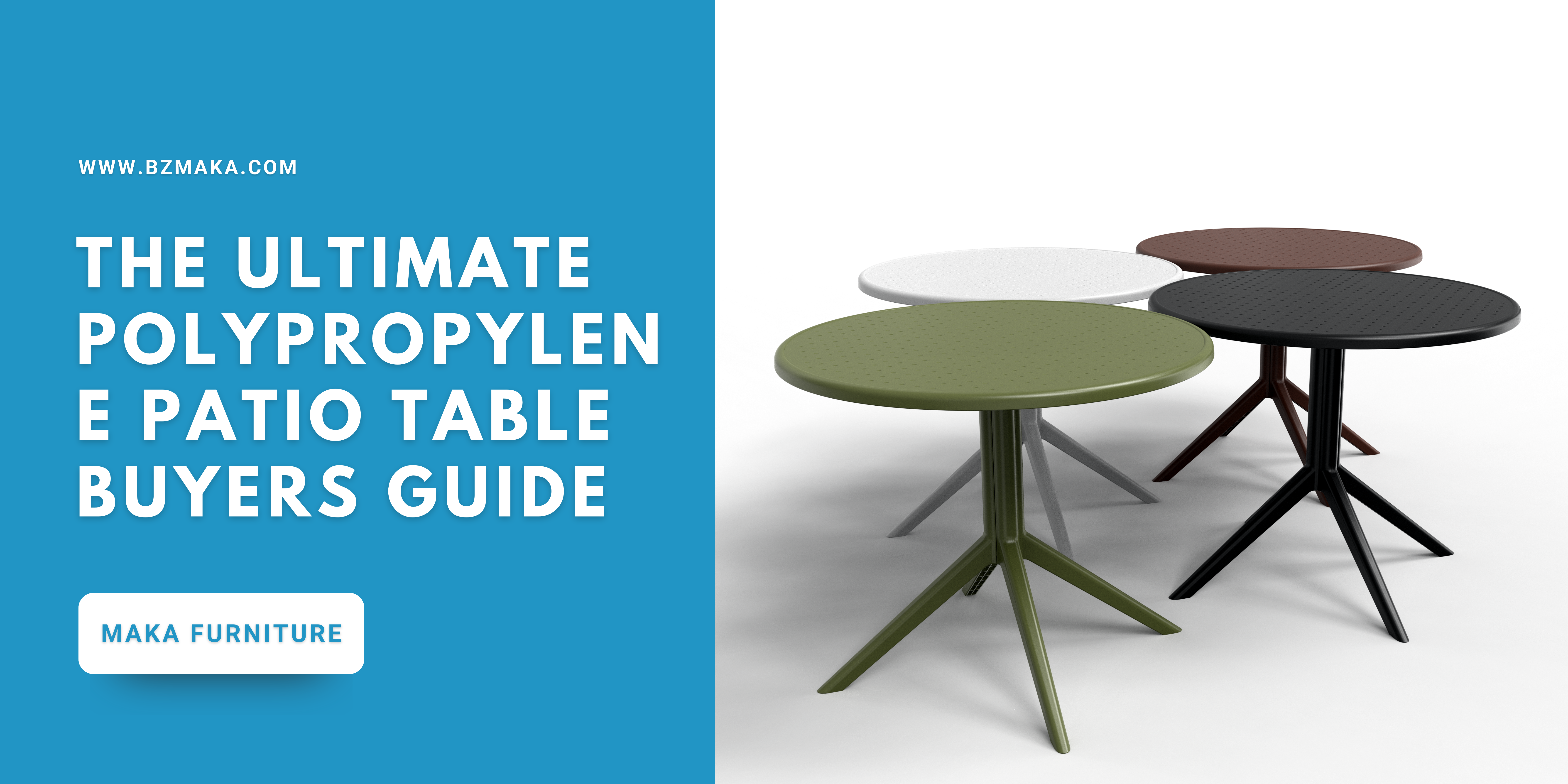 The Ultimate Polypropylene Patio Table Buyers Guide