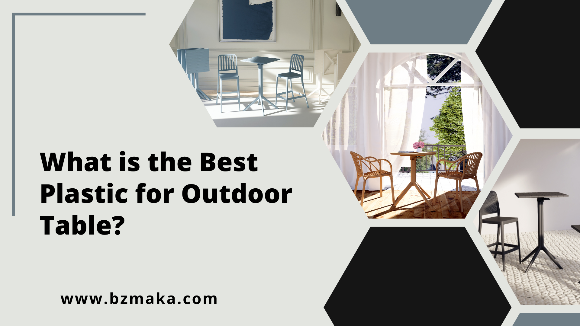 What is the Best Plastic for Outdoor Table