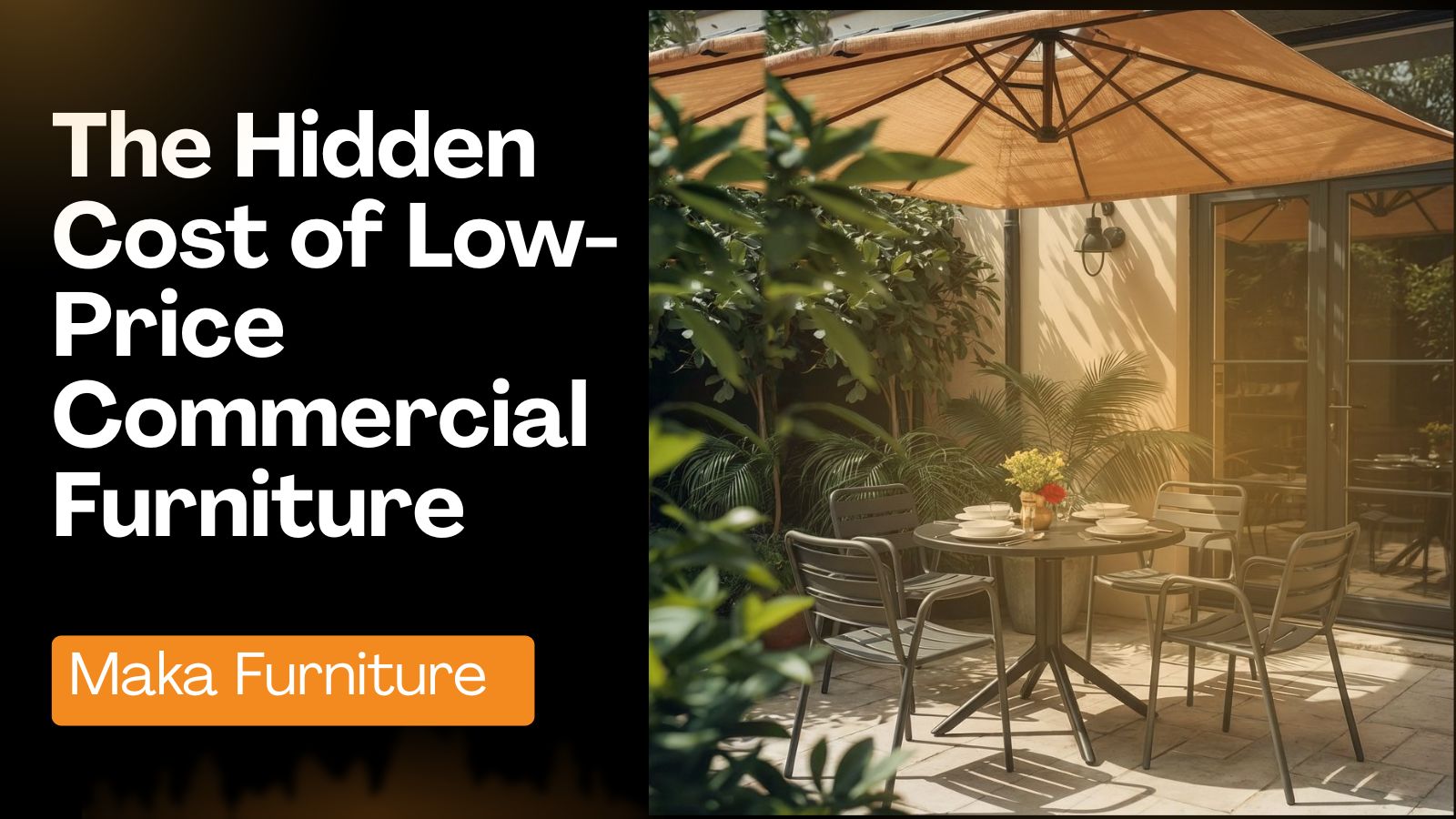 The Hidden Cost of Low Price Commercial Furniture
