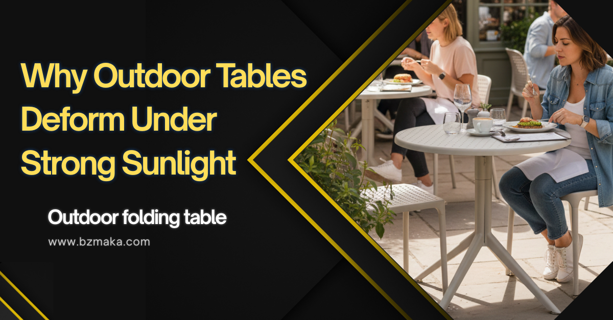 Why Outdoor Tables Deform Under Strong Sunlight